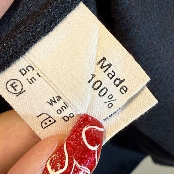 NWOT Megan Park Mid-Length Floral Embroidered Tie Waist Dress  Women's 0 - Picture 8 of 13